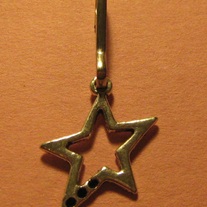 Star Zipper Pull