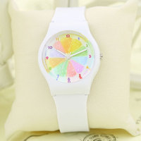 Harajuku Fashion Candy Color Fruit Orange Waterproof Wristwatch,Student Watch - Thumbnail 1