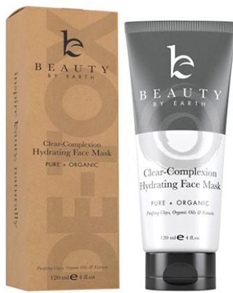  Facial Mask Hydrating Face Clay Treatment -with Natural & Organic Ingredients for Acne, Deep Pore...