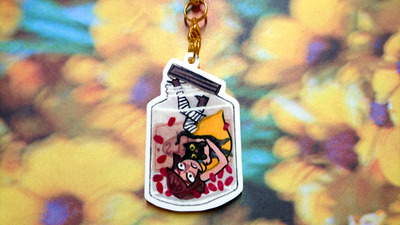 Fran Bow Acrylic Charm