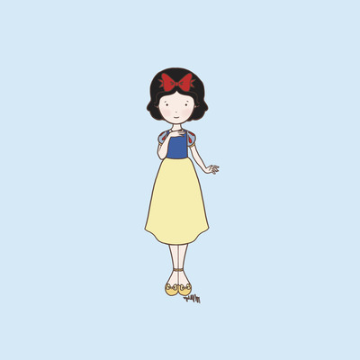 Kiddo classic snow white print