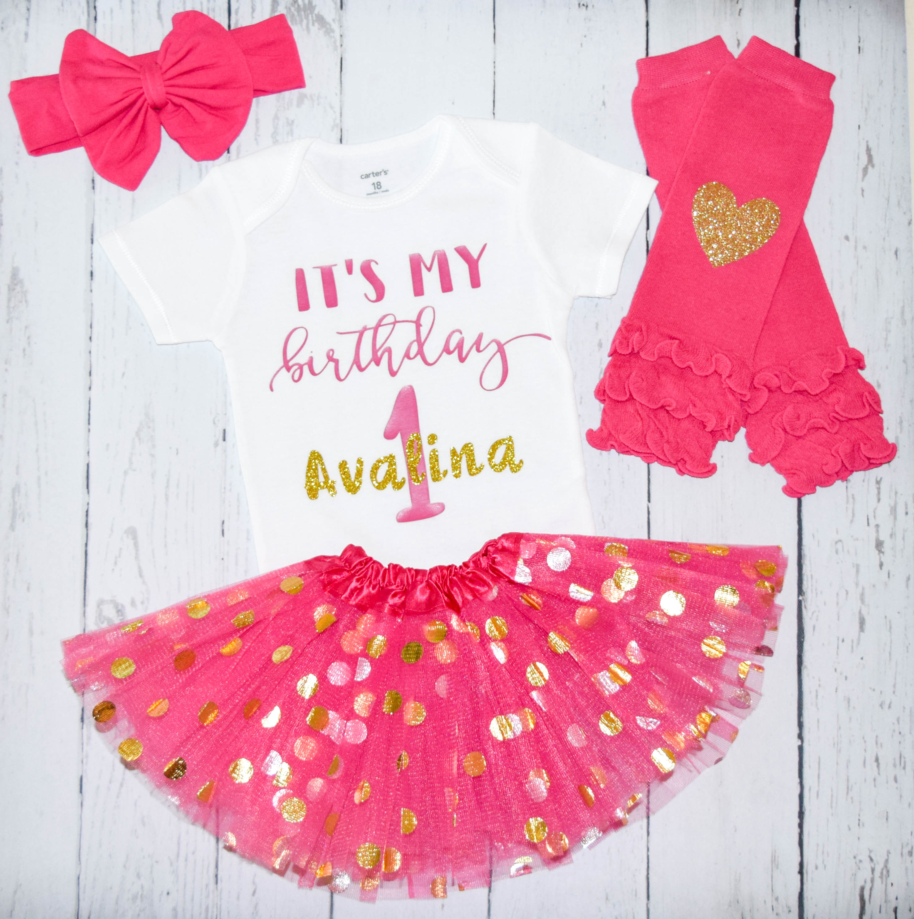 baby girl first birthday shirt