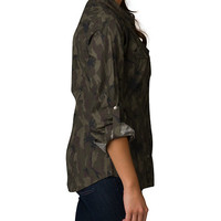 Camo Button Up Shirt - Thumbnail 3