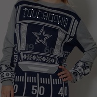 NFL Dallas Cowboys Light Up Sweater - Unisex - Thumbnail 4