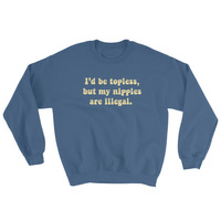 Topless - Unisex Sweatshirt - Thumbnail 2