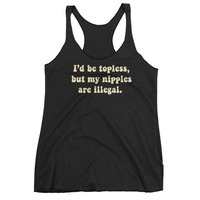 Topless - Women's Tank - Thumbnail 1