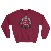 Just a Phase - Unisex Sweatshirt - Thumbnail 3