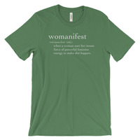 Womanifest - Unisex Tee - Thumbnail 4