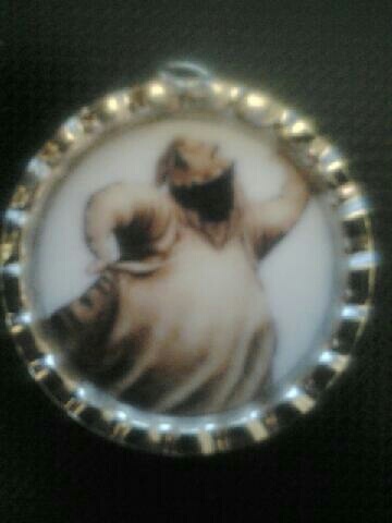 The nightmare before christmas oogie boogie bottle cap pendant