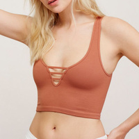 Miranda Cropped Tank Top - Thumbnail 2