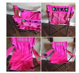 AKA Tailgate Chair - Pink