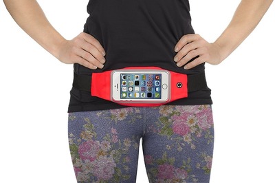 Sweatproof Running Belt Waist Pack with Touch Screen