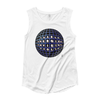 Energize - ladies ”blue moon” all-star cap sleeve t-shirt