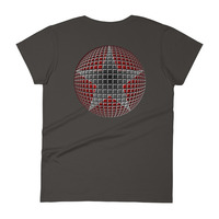ENVISION - Women's "Black Sun" All-Star short sleeve t-shirt - Thumbnail 11