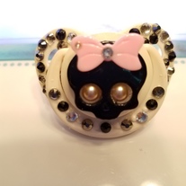 Cute Skully Adult Pacifier  from Cotton Candy Migraine