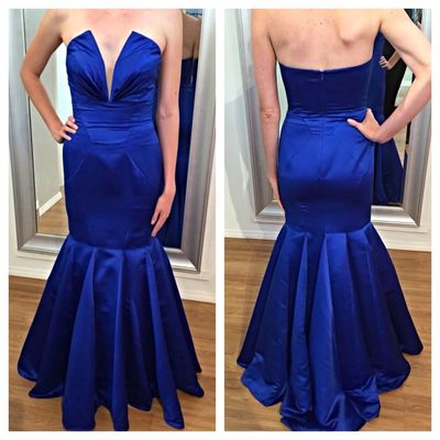 Sweetheart Neck Mermaid Satin prom Dresses Floor Length Women Dresses