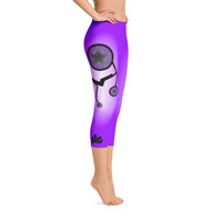 ENVISION - Purple Haze  “Workout Warriors Light Burn” Capris - Thumbnail 3