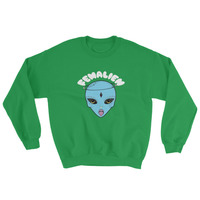 Femalien - Unisex Sweatshirt - Thumbnail 3