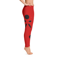 LARGE ICON - Red w/ Black Leggings - Thumbnail 3