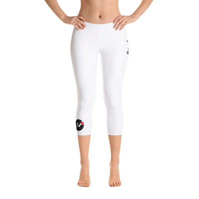 SMALL ICON - White w/ Black Capris
