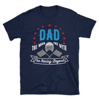 DAD The Racing Legend Unisex T-Shirt - Thumbnail 1