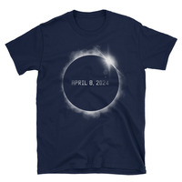 Total Solar Eclipse April 8, 2024 Unisex T-Shirt - Thumbnail 1