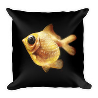 Goldfish Square Pillow - Thumbnail 1