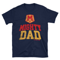 Father's Day Mighty Dad Unisex T-Shirt - Thumbnail 2