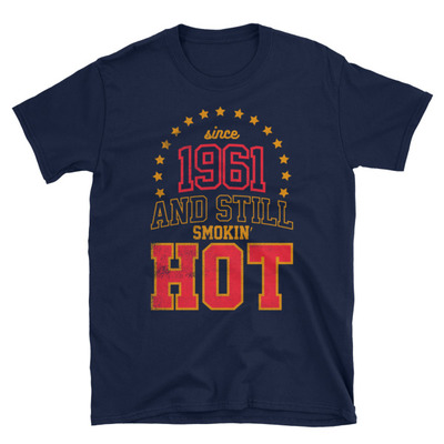 Born in 1961 unisex t-shirt