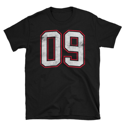 Number nine 9 unisex t-shirt