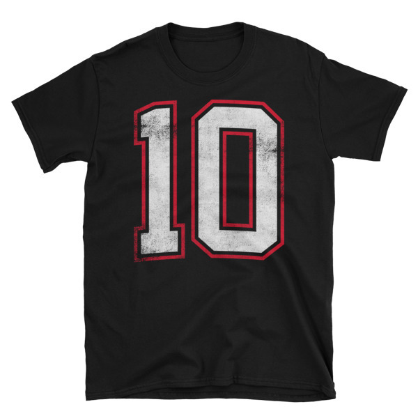 Number Ten 10 Unisex T-Shirt