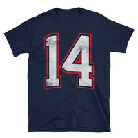 Number Fourteen 14 Unisex T-Shirt - Thumbnail 2
