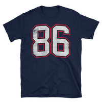 Number Eighty Six 86 Unisex T-Shirt - Thumbnail 2
