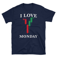 I Love Monday Unisex T-Shirt - Thumbnail 1