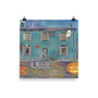 Goth Girl Halloween Poster-1