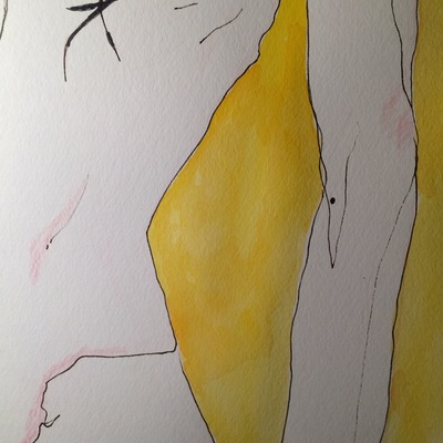 Ariane in yellow