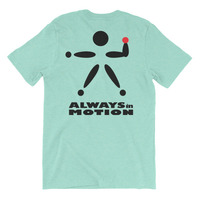 Black Logo Unisex Short Sleeve Jersey T-Shirt with Tear Away Label - Thumbnail 15