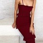 Fashion Sling Sleeveless Cake Dress-2