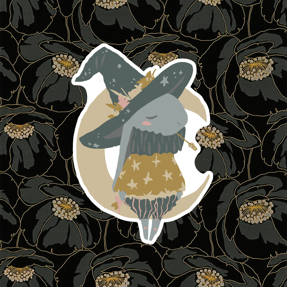 Harvest Rabbit Sticker · Whiskey Rabbit · Online Store Powered by Storenvy